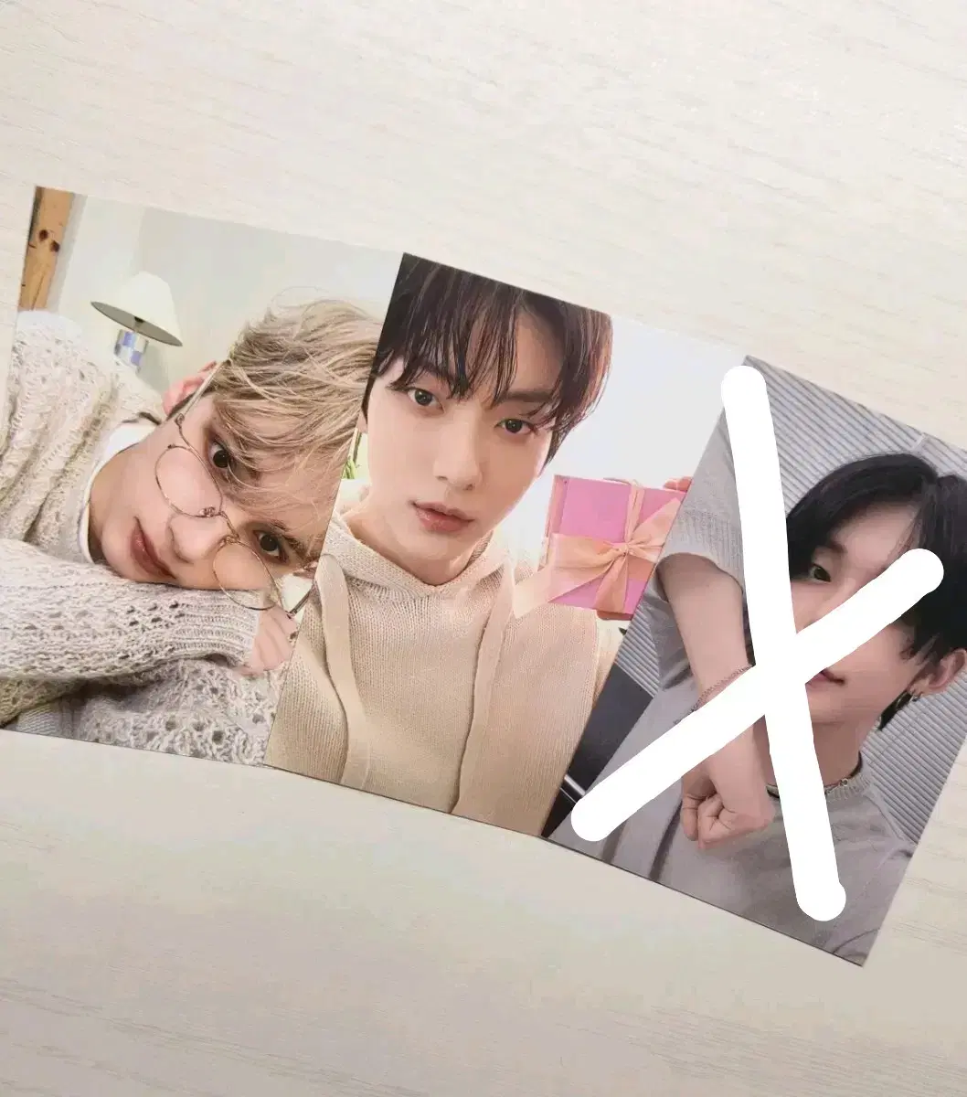 txt soobin yeonjun hueningkai photocard sell Dreamweek Bracelet Mini Photocard