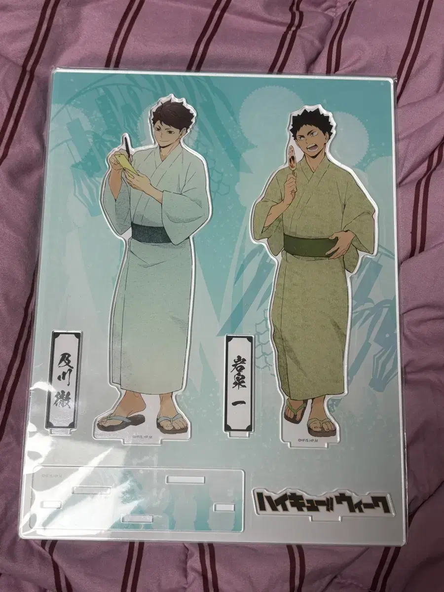 Unsealed) Haikyuu Big Week acrylic Oikawa Iwaizumi acrylic Stand