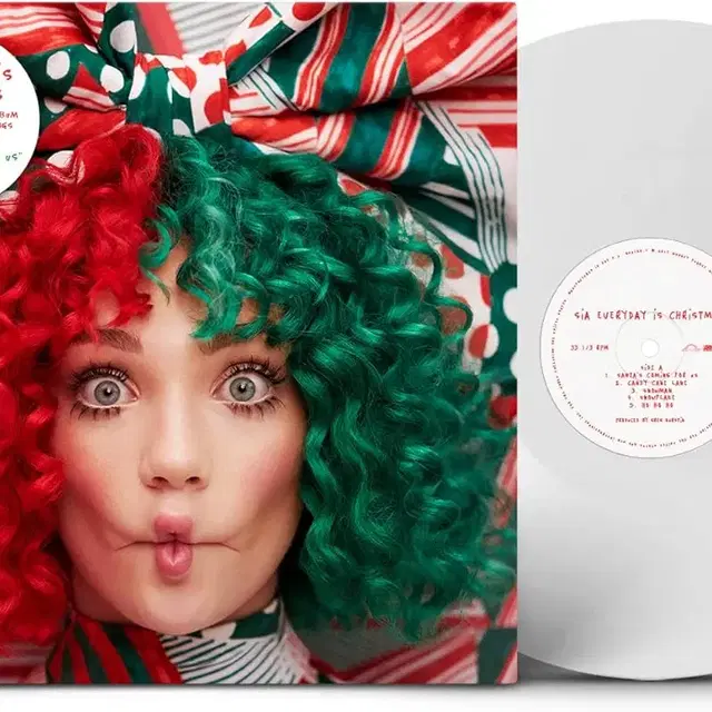 시아 Sia - Everyday Is Christmas 화이트반 LP