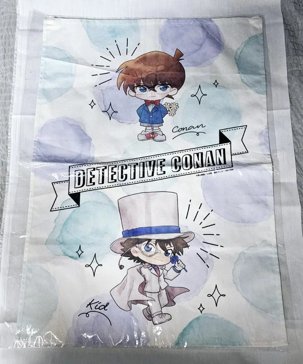 Detective Conan & the Kaiju Kid Fabric Poster sealed wts