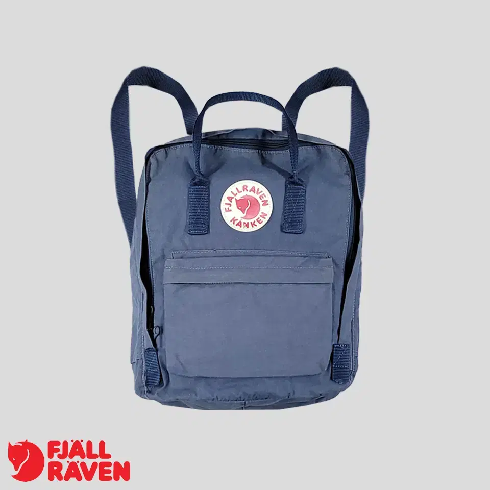 Fjällraben Smoke Bloo Circle Logo Patch Outdoor Kanken 23510 Classic Mini