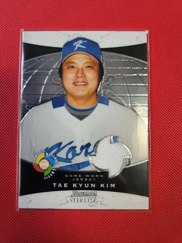 김태균 Bowman WBC 저지 카드