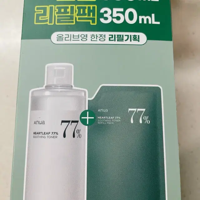 아누아 어성초 토너 350ml+350ml 깐달걀 토너