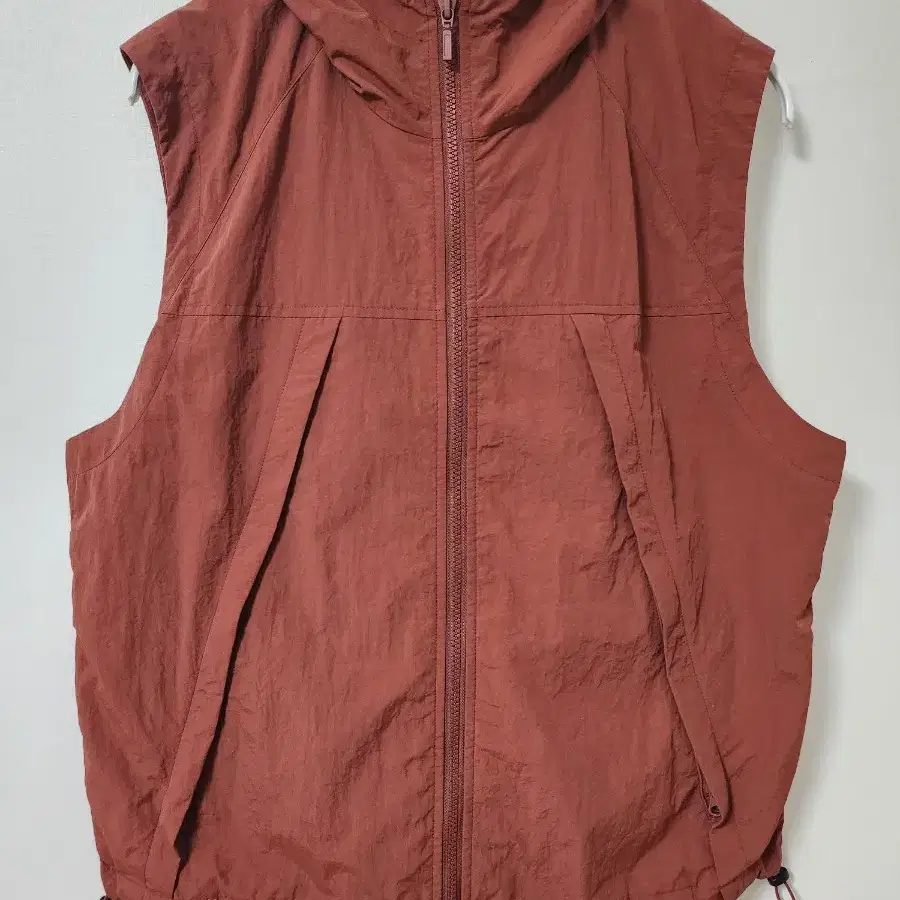 노클 나일론 베스트 와인 2 Hooded Sports Vest