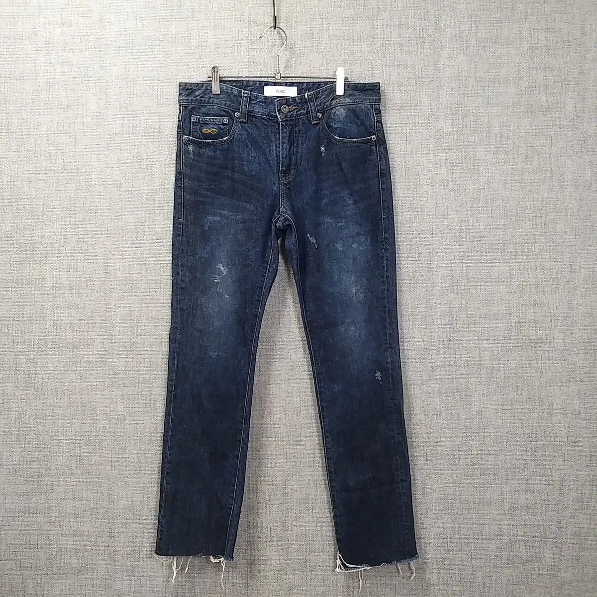 5E. Flacked Jin Jeans Washed Denim Pants Men31