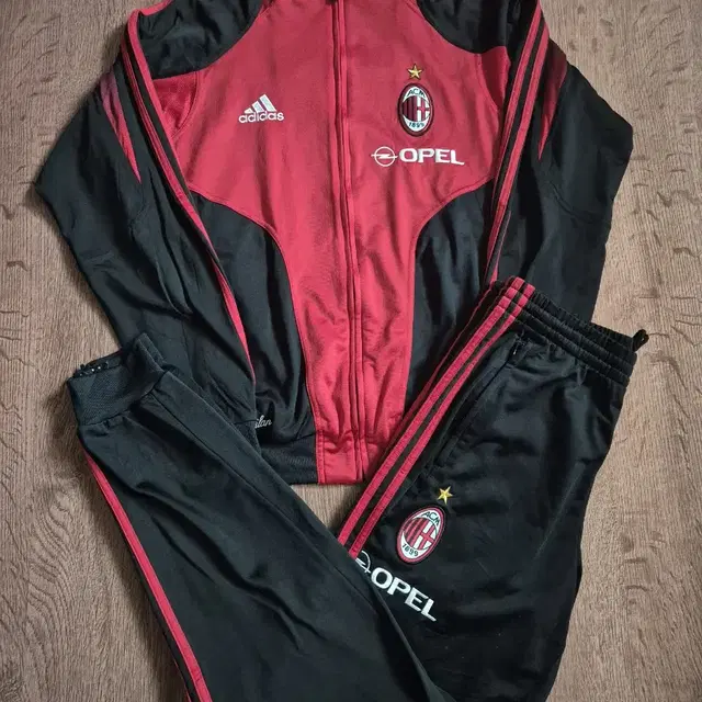 Adidas 04-05 AC 밀란 'OPEL' 트레이닝 셋업