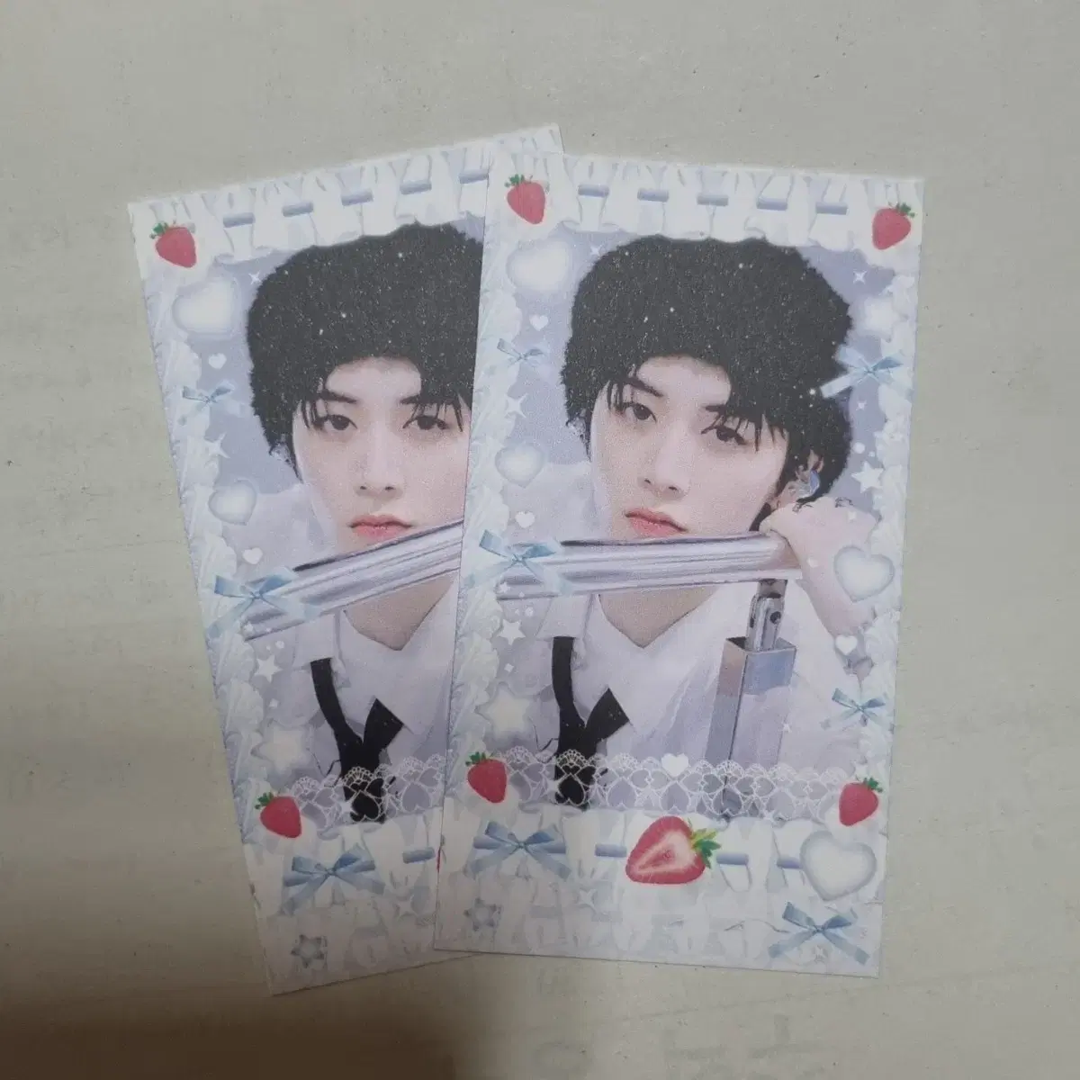 boynextdoor boynextdoor taesan photocard unofficial goods purikura sticker sell wts 랜박