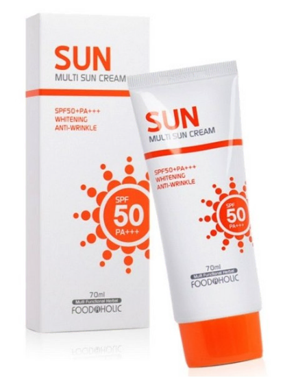 푸드어홀릭 국산썬크림 70ml SPF50 PA+++