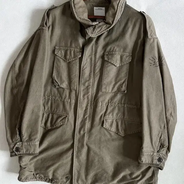 [2]비즈빔20SS Bickle JKT DMGD비클 자켓 olive