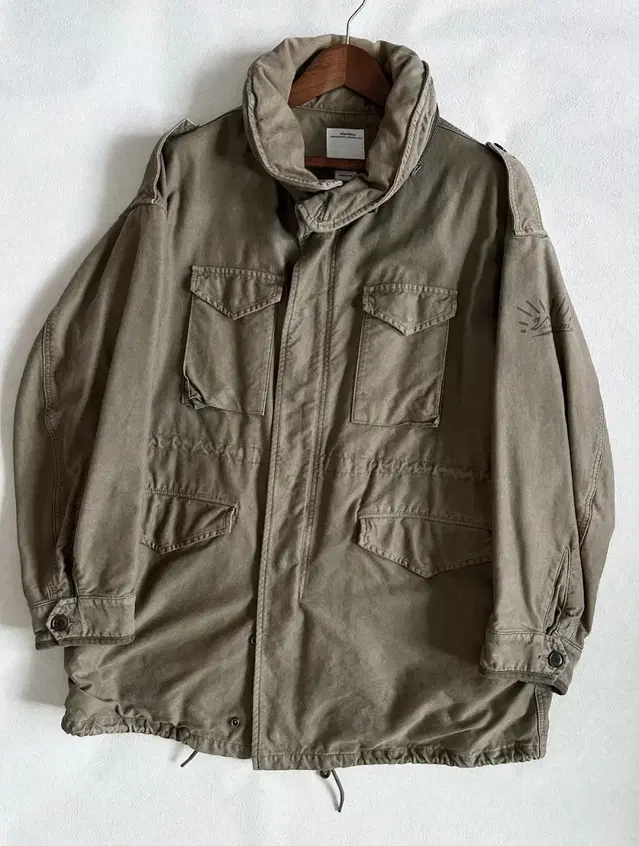 [2]비즈빔20SS Bickle JKT DMGD비클 자켓 olive