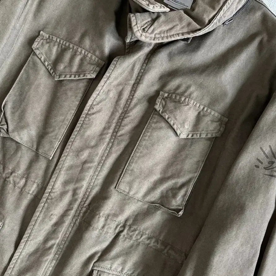 [2]비즈빔20SS Bickle JKT DMGD비클 자켓 olive