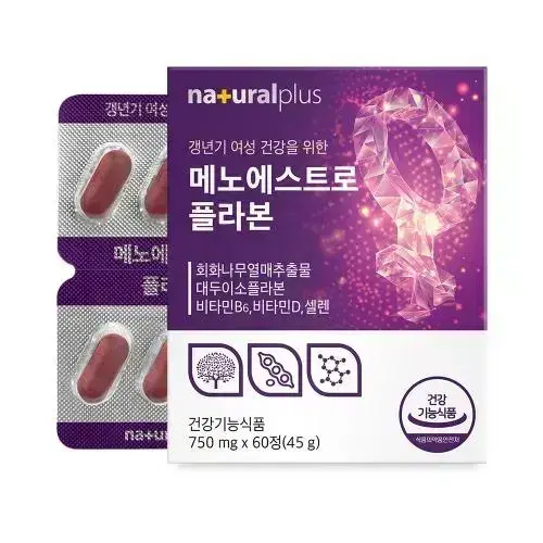 내츄럴플러스 메노에스트로플라본 60정 x3BOX