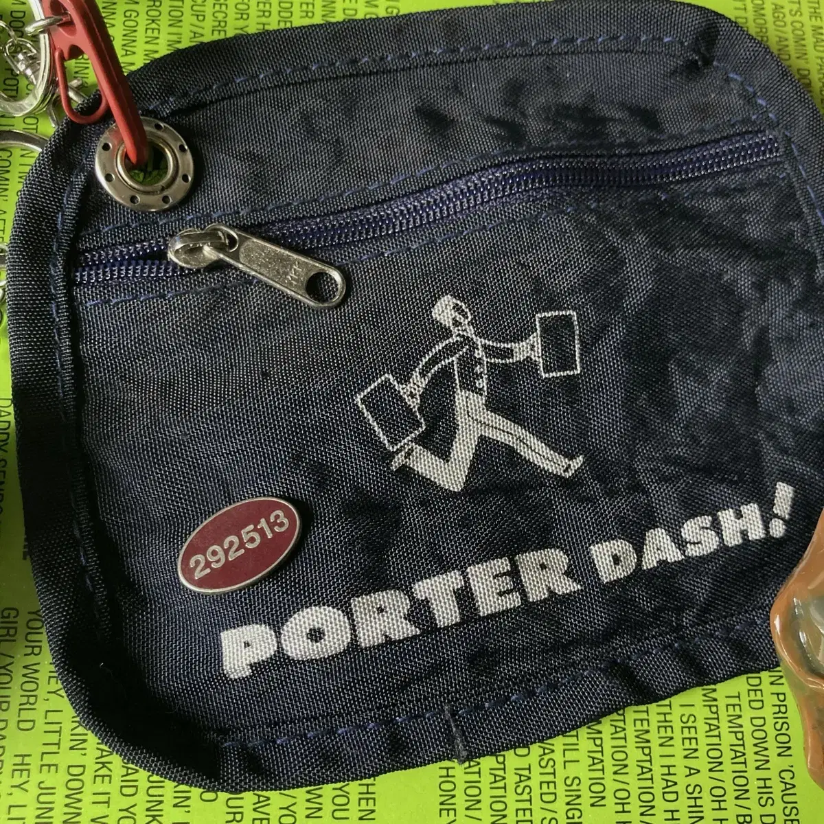 Porter dash! 요시다 포터 올드 빈티지 파우치 지갑