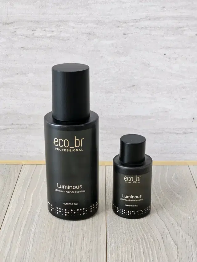 에코비알 루미너스 프리미엄 헤어 오일 에센스 100ml + 30ml