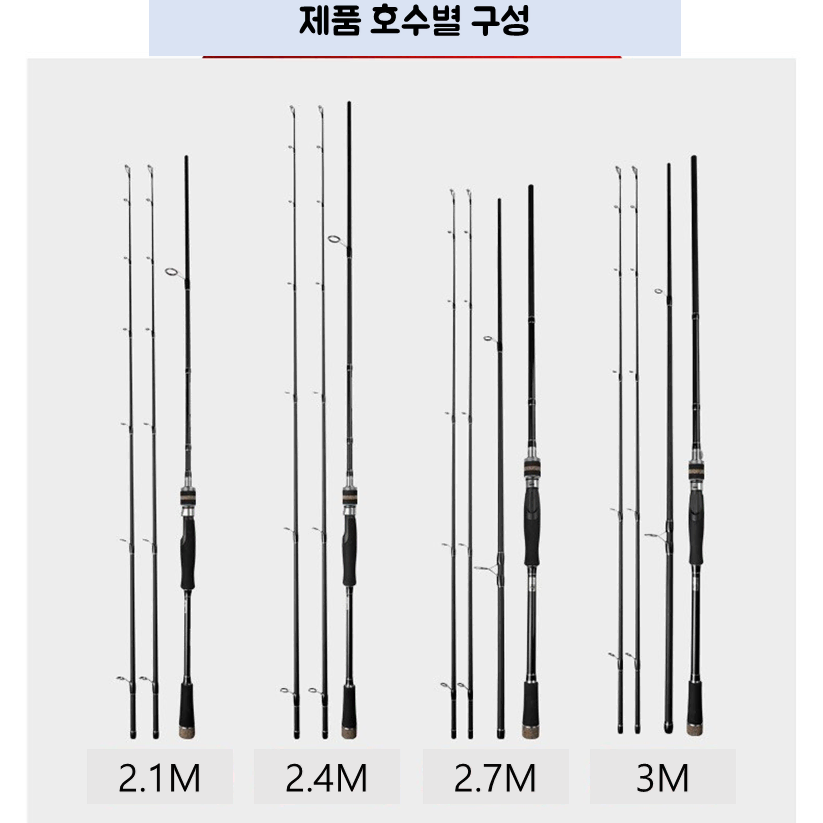 빅게임 로드 더블팁 파핑 지깅로드 대방어 부시리 대광어 대삼치 루어대