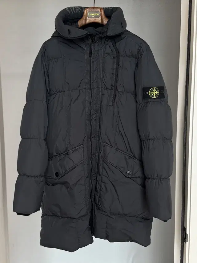 (L) 스톤아일랜드 크링클랩스 롱패딩 18fw stone island