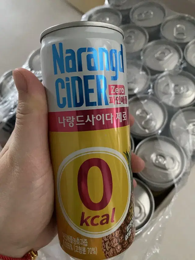 나랑드 사이다 제로 파인애플맛 245ml 27캔