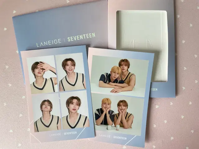 라네즈 x 세븐틴 네컷+두컷사진 +프레임 set (조슈아/승관ver)