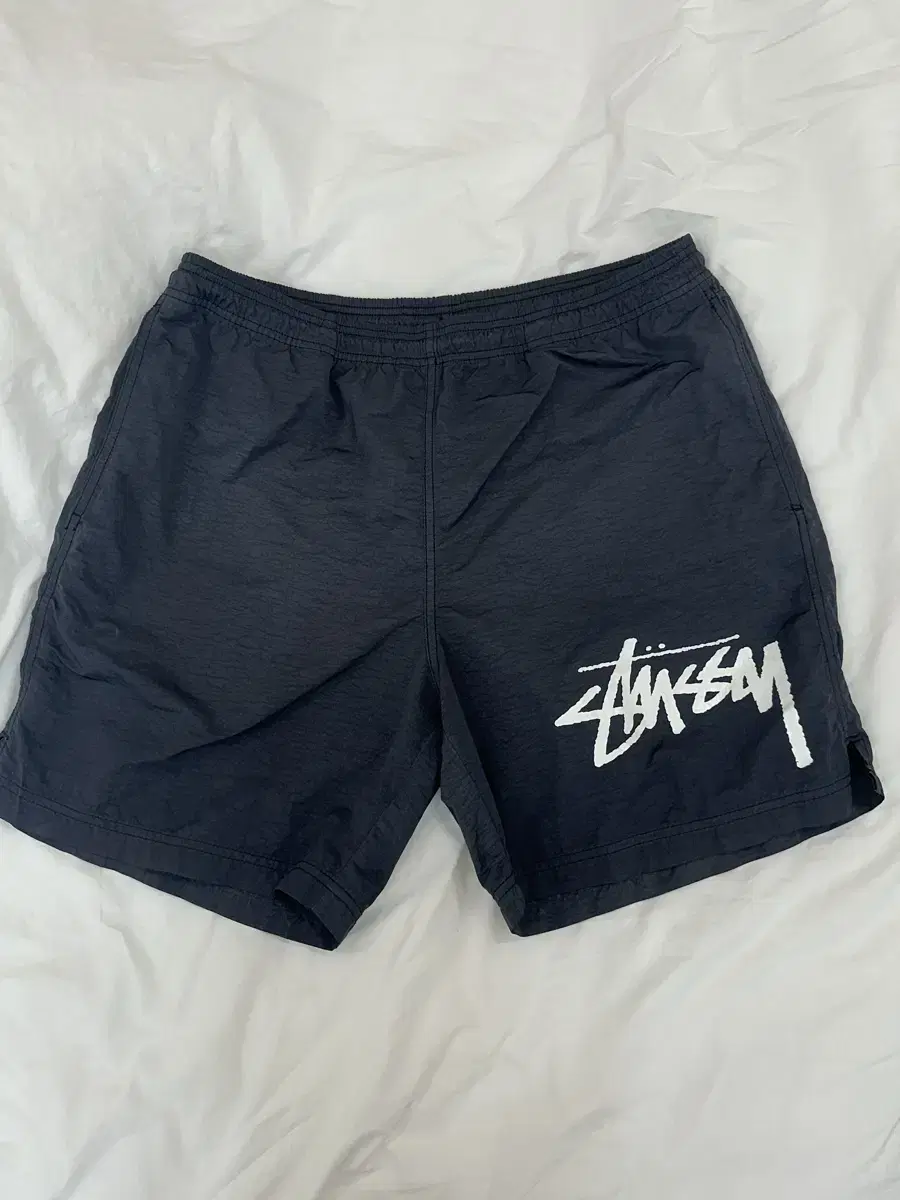 [M] Nike Stussy Water Shorts Off Noir