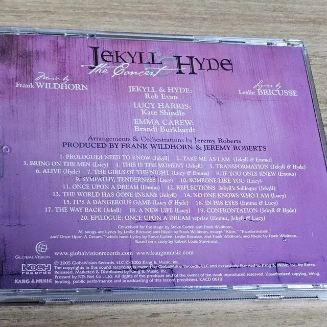 Jekyll & Hide The Concert (CD)