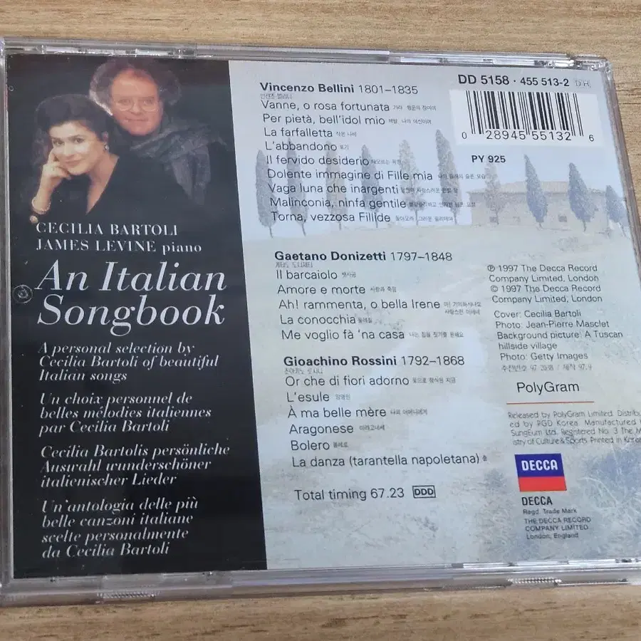 An Italian Songbook: Bellini, Donizetti,