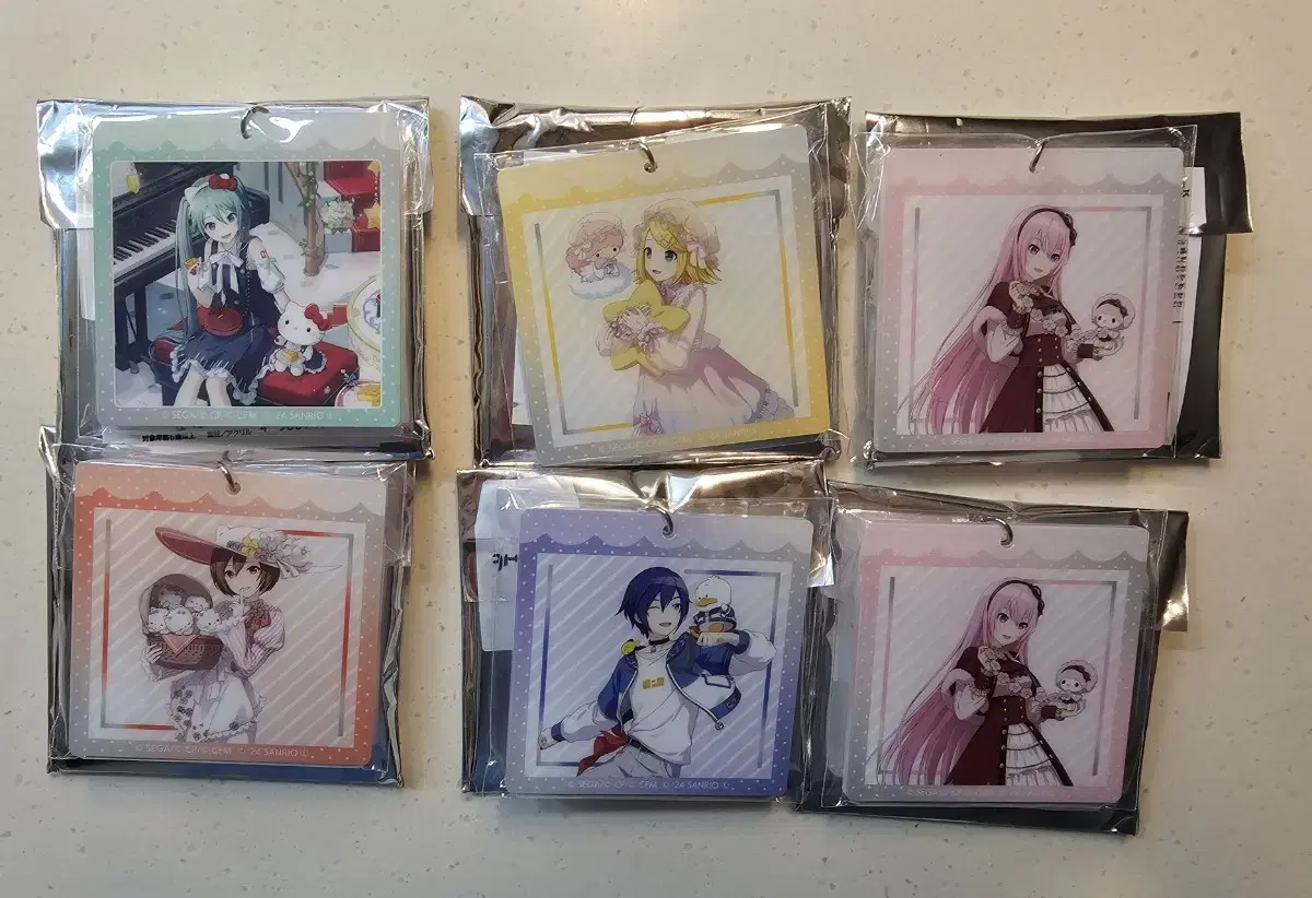 Pseudo San Rio Collab Bussing acrylic keyring bulk sells