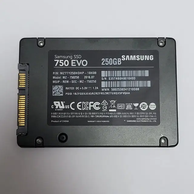 삼성 750evo ssd 250g