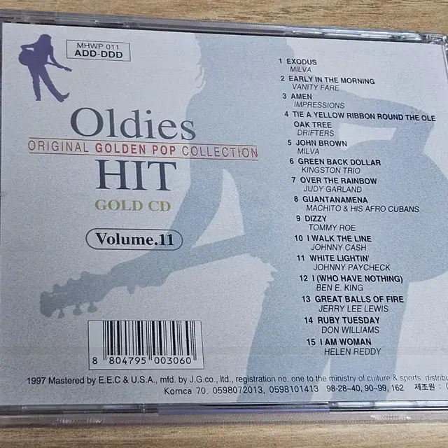 Oldies Hit Volume.11 (미개봉 CD)