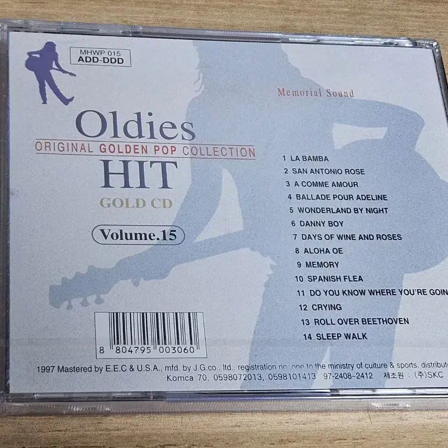 Oldies Hit Volume.15 (미개봉 CD)