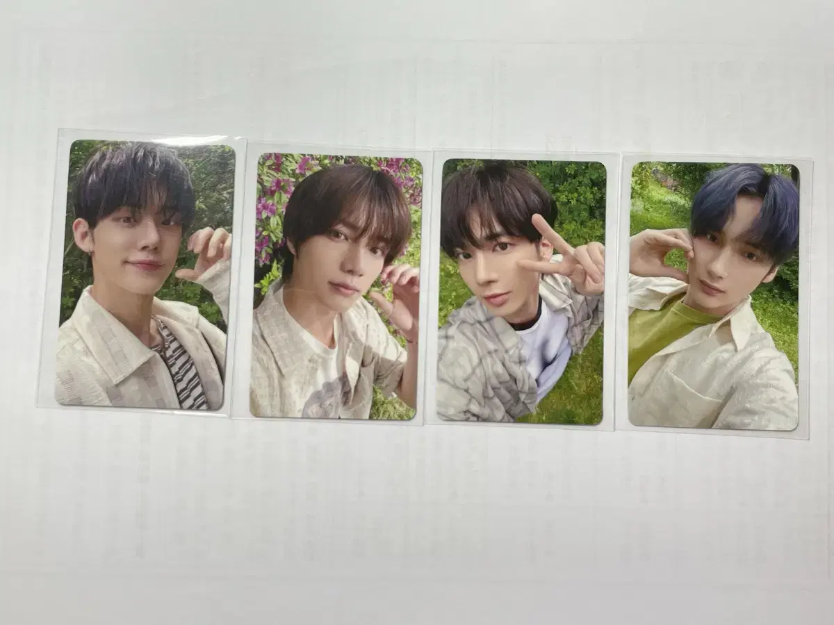 txt yeonjun beomgyu taehyun hueningkai ld photocard tower record chikai