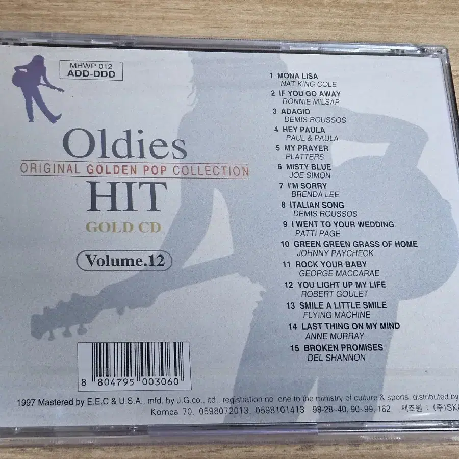 Oldies Hit Volume.12 (미개봉 CD)