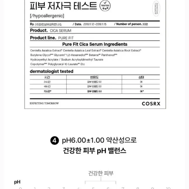 코스알엑스 퓨어 핏 시카 세럼