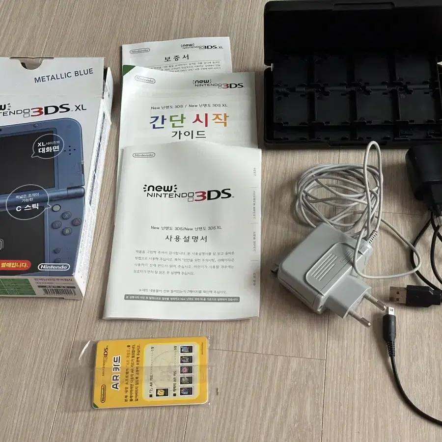 닌텐도 뉴 3DS XL 뉴큰다수 풀세트 풀구성