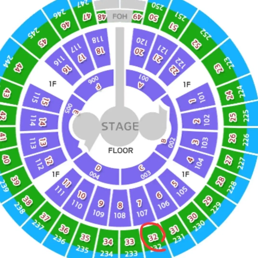 god콘서트 9.29(일요일) R석 2층 정면쪽 티켓 양도!