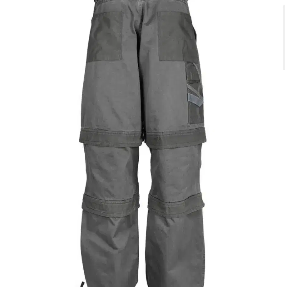 파프롬왓 FAR LAYERED WORK PANTS_CHARCOAL