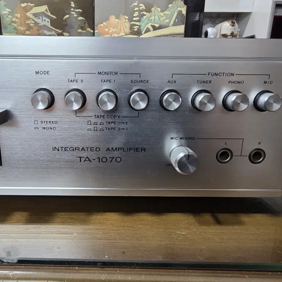 빈티지 SONY TA-1070 인티앰프