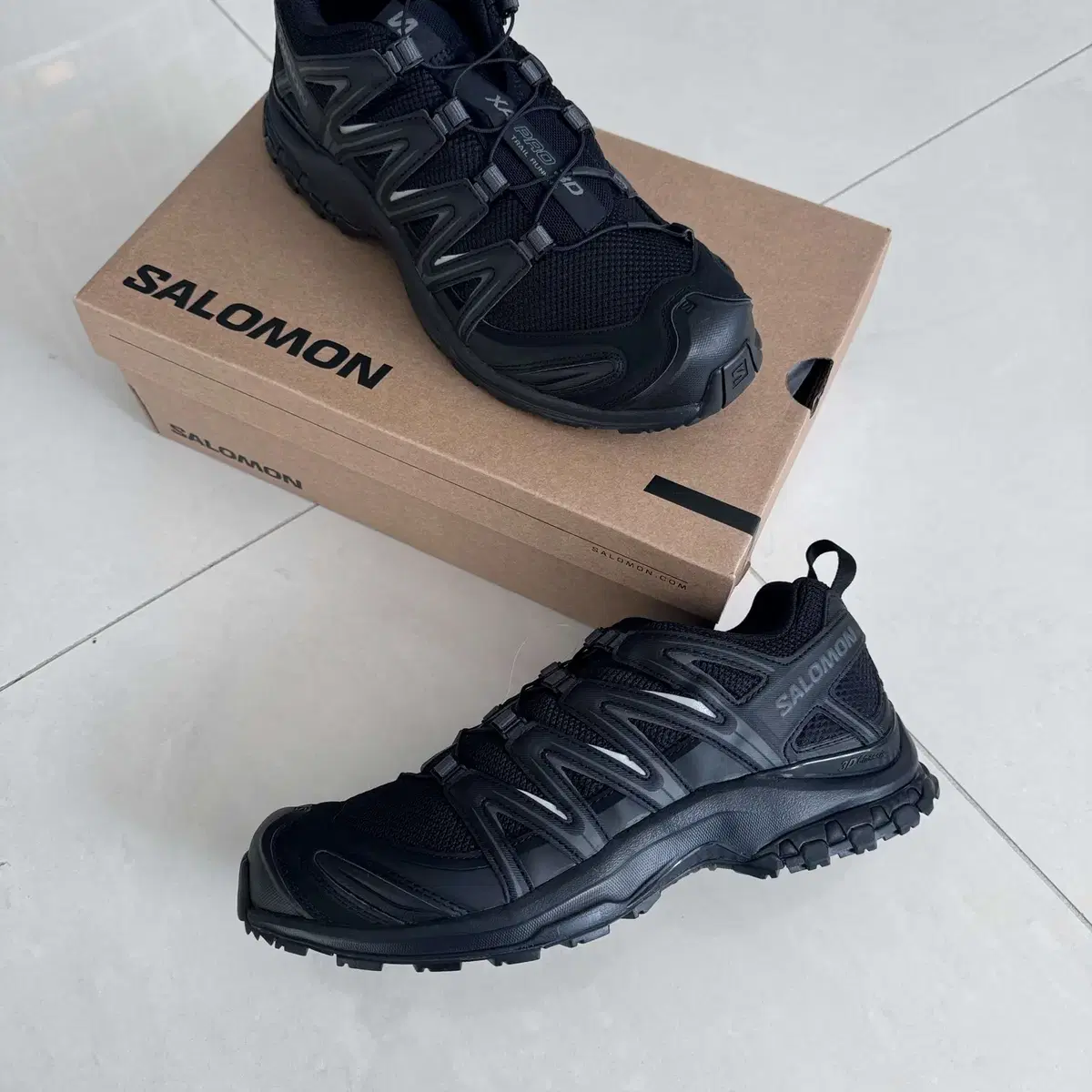 salomon XA PRO 아웃도어 플레인 에어 슈즈