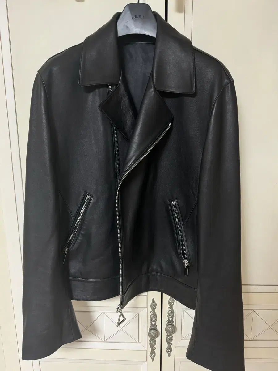 Solid Homme Leather Jacket