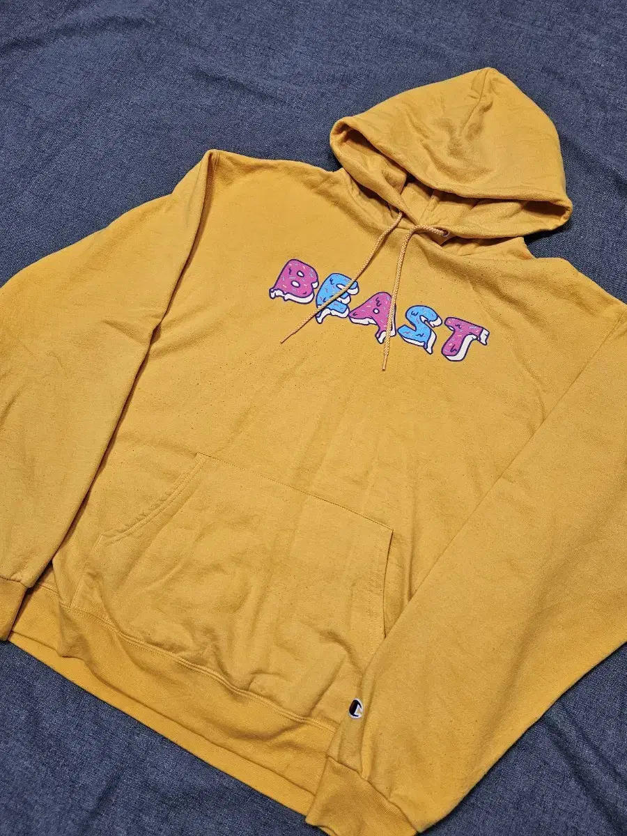 The only Mr. Beast FROSTED limited edition champion sweatshirt hoodie in the country.