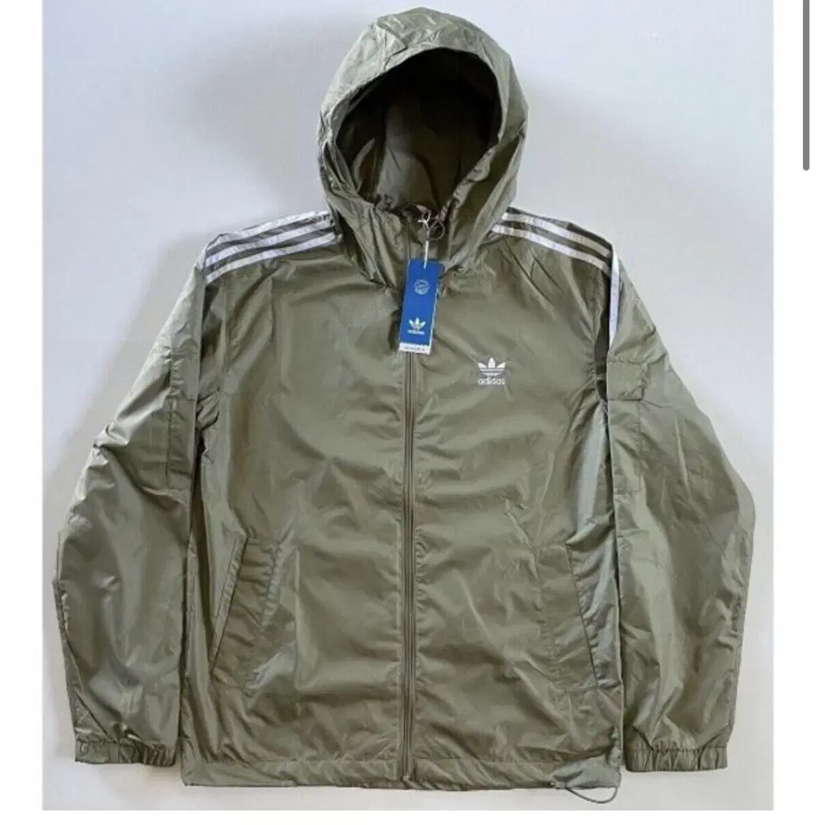 adidas adidas Khaki Jersey Tricot Windbreaker S Khakimat Colonel