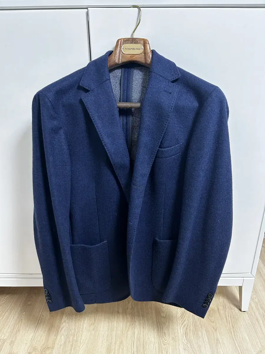 Eredi Chiarini Eredi Chiarini Wool Navy Jacket 54(110)