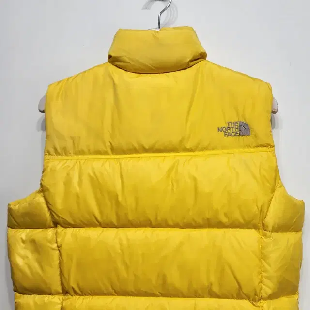 노스페이스 THE NORTH FACE 패딩조끼 점퍼자켓 옐로우 우먼스 L