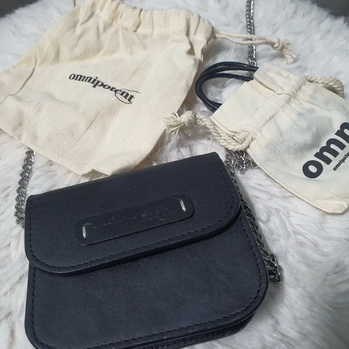 옴니포턴트 omnipotent wallet bag 블랙