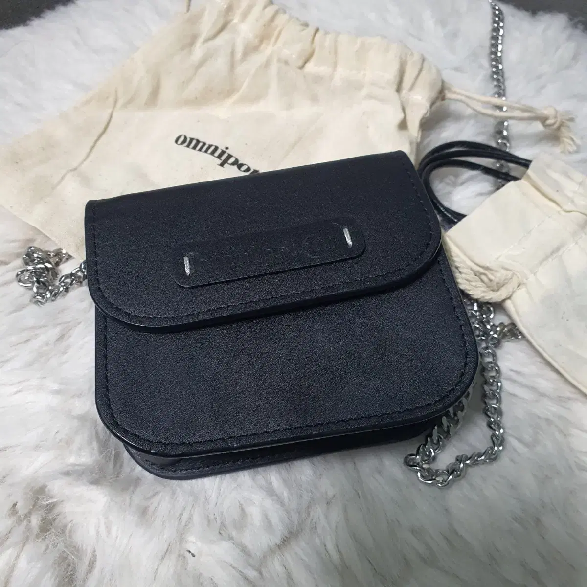 옴니포턴트 omnipotent wallet bag 블랙