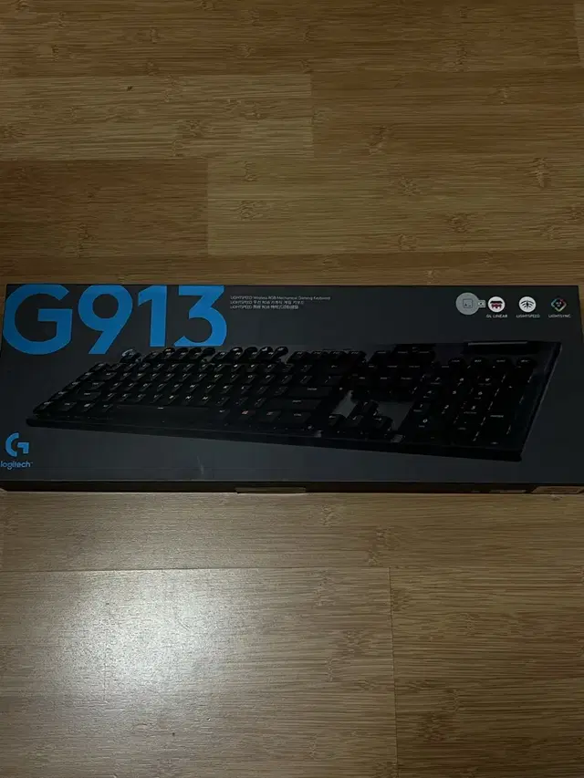 로지텍G G913 RGB 기계식 무선 게이밍 키보드 (새상품)