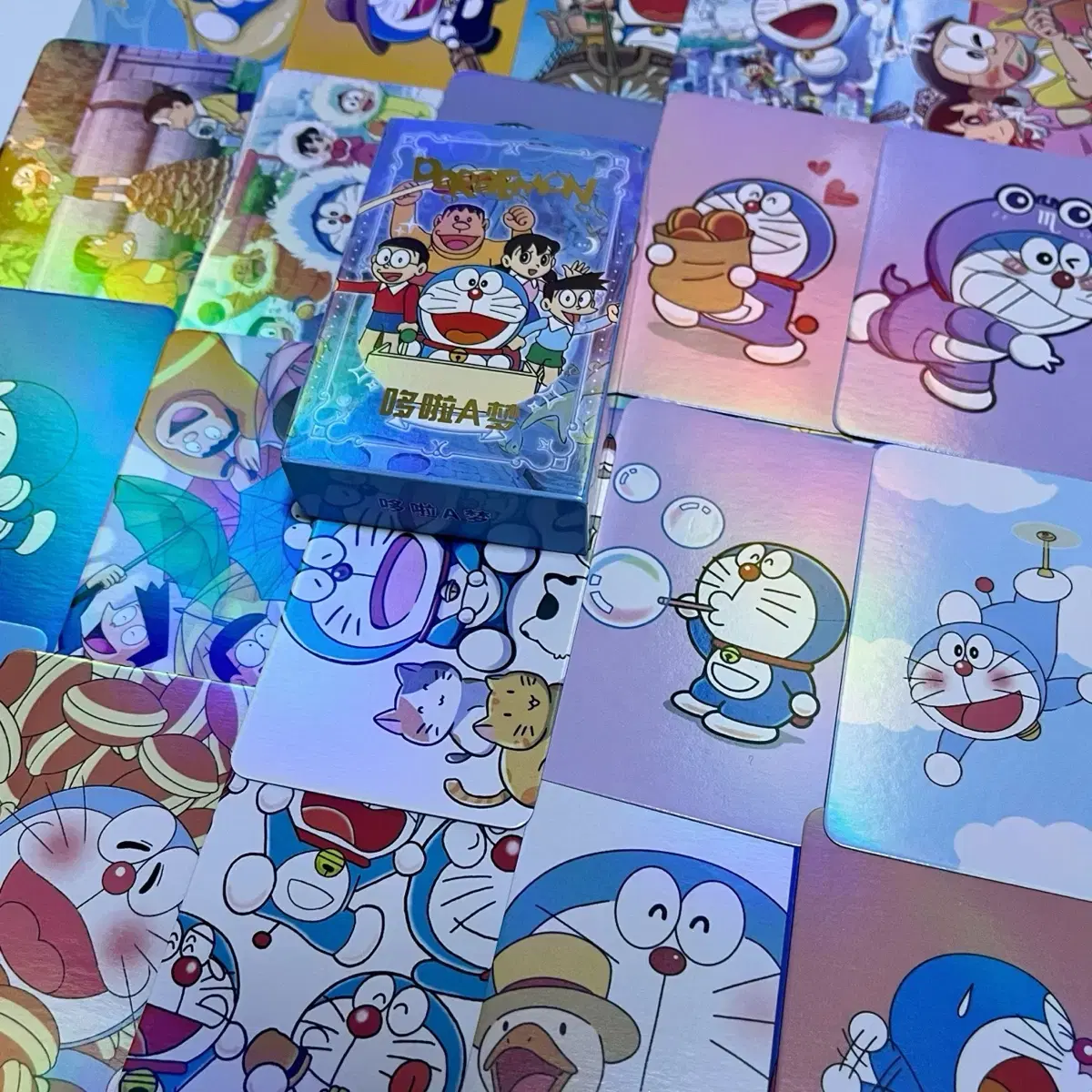 [Nulpanz] (small portion) EVENT Doraemon hologram Photo card (10p)