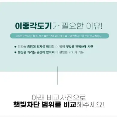 KD조구 52인치 파라솔 미사용신품