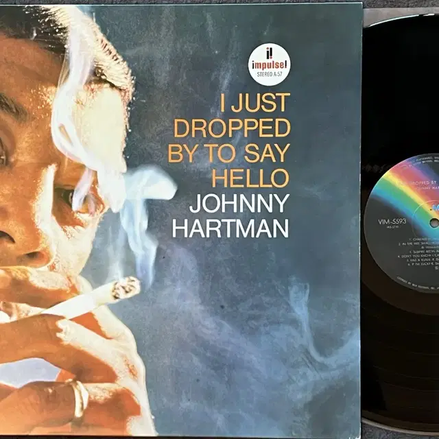 LP : Johnny Hartman - I Just Dropped By