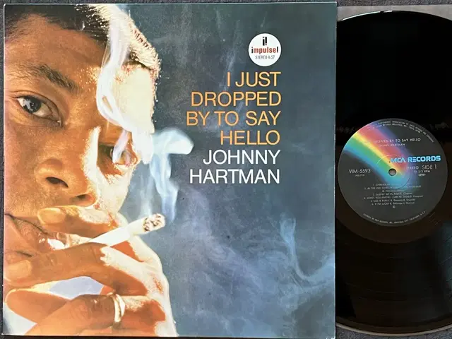 LP : Johnny Hartman - I Just Dropped By