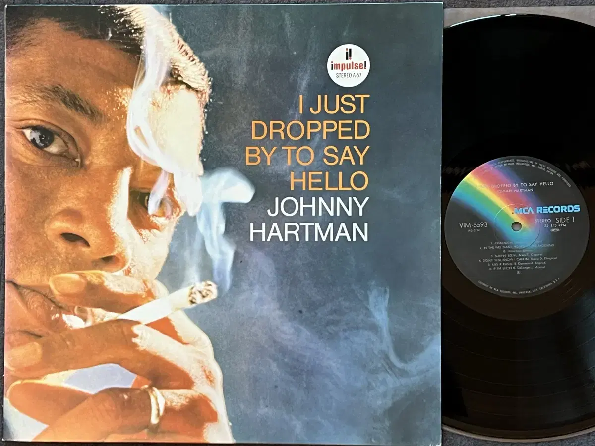 LP : Johnny Hartman - I Just Dropped By